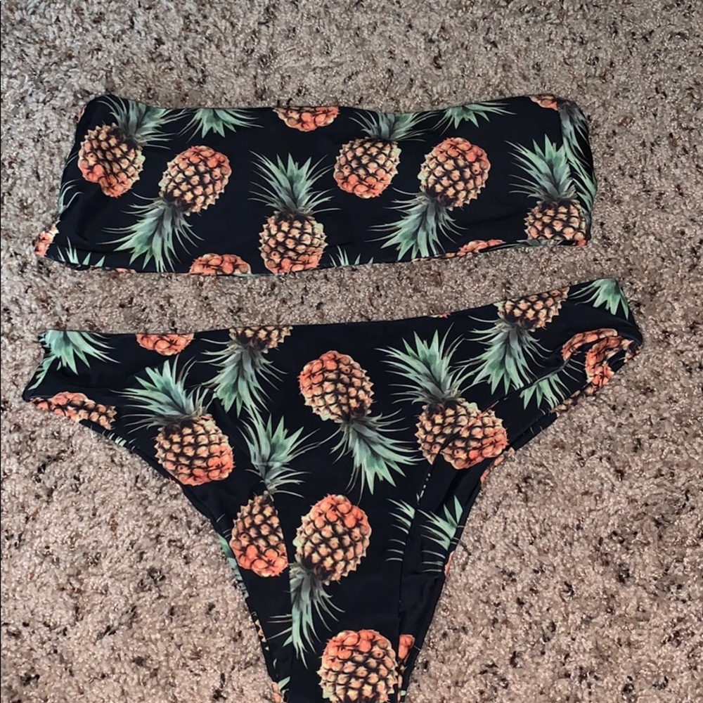 Zaful Pineapple swimsuit